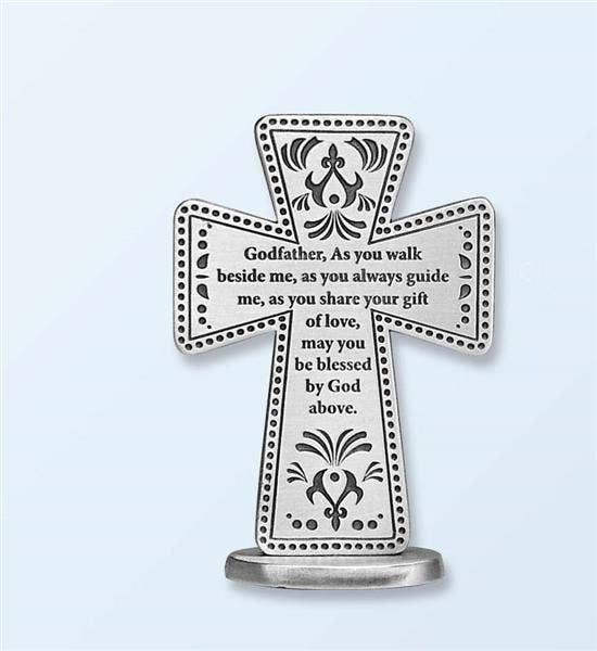 Standing Message Cross for Godfathers