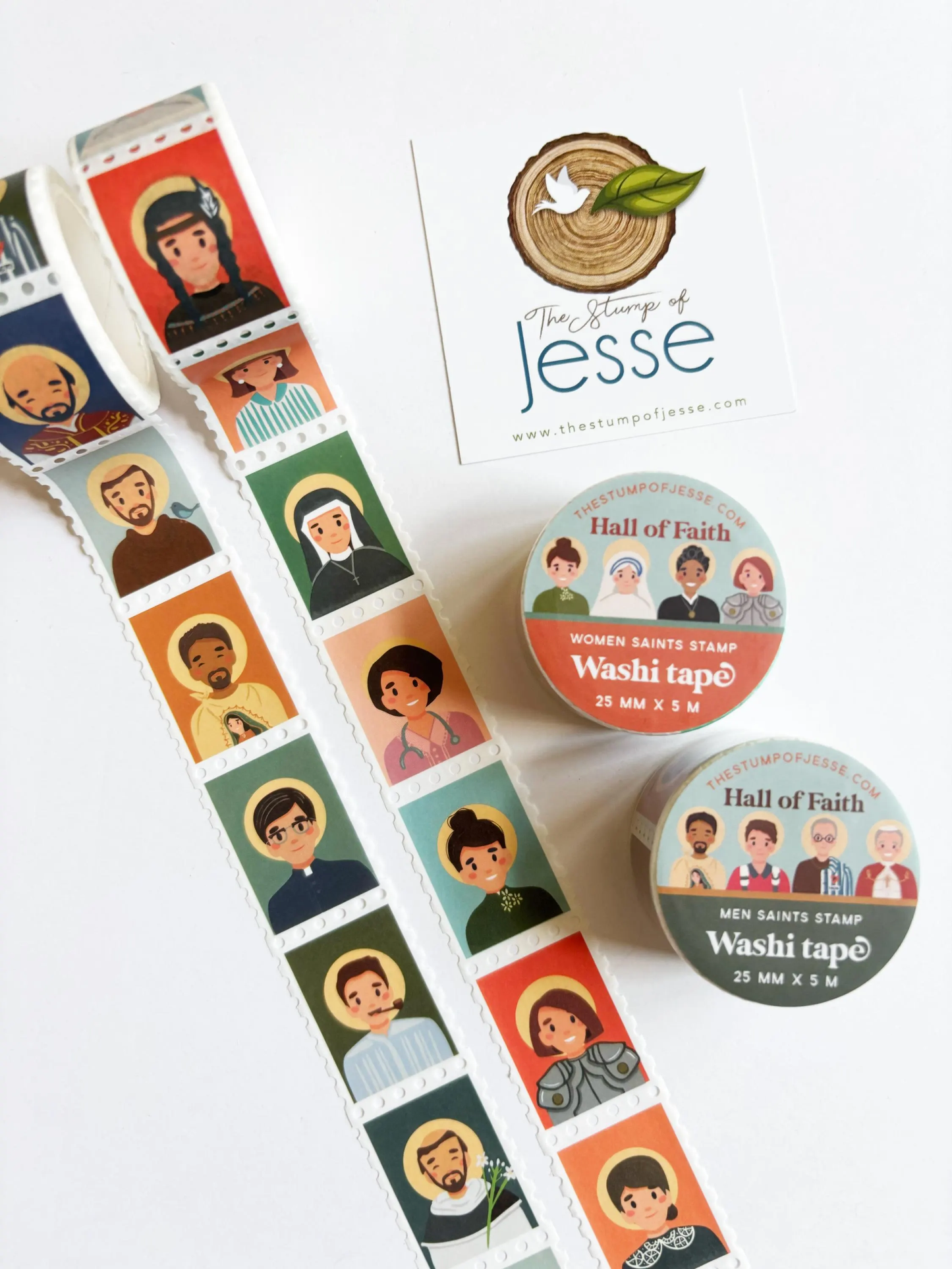 Hall of Faith Washi Tape - Men Saints