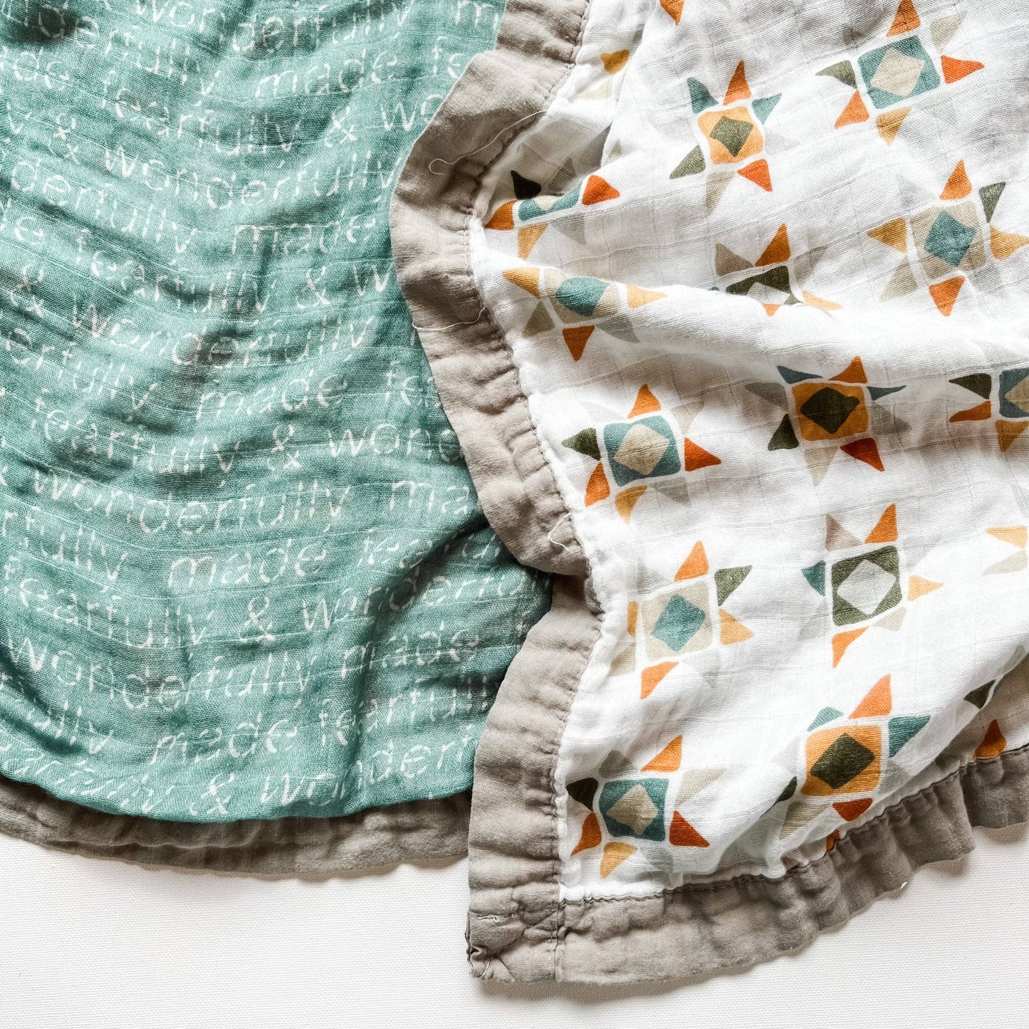 Fearfully and Wonderfully Made Luxury Double Sided Muslin Blanket