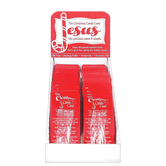 The Christmas Candy Cane Bookcard Bookmark