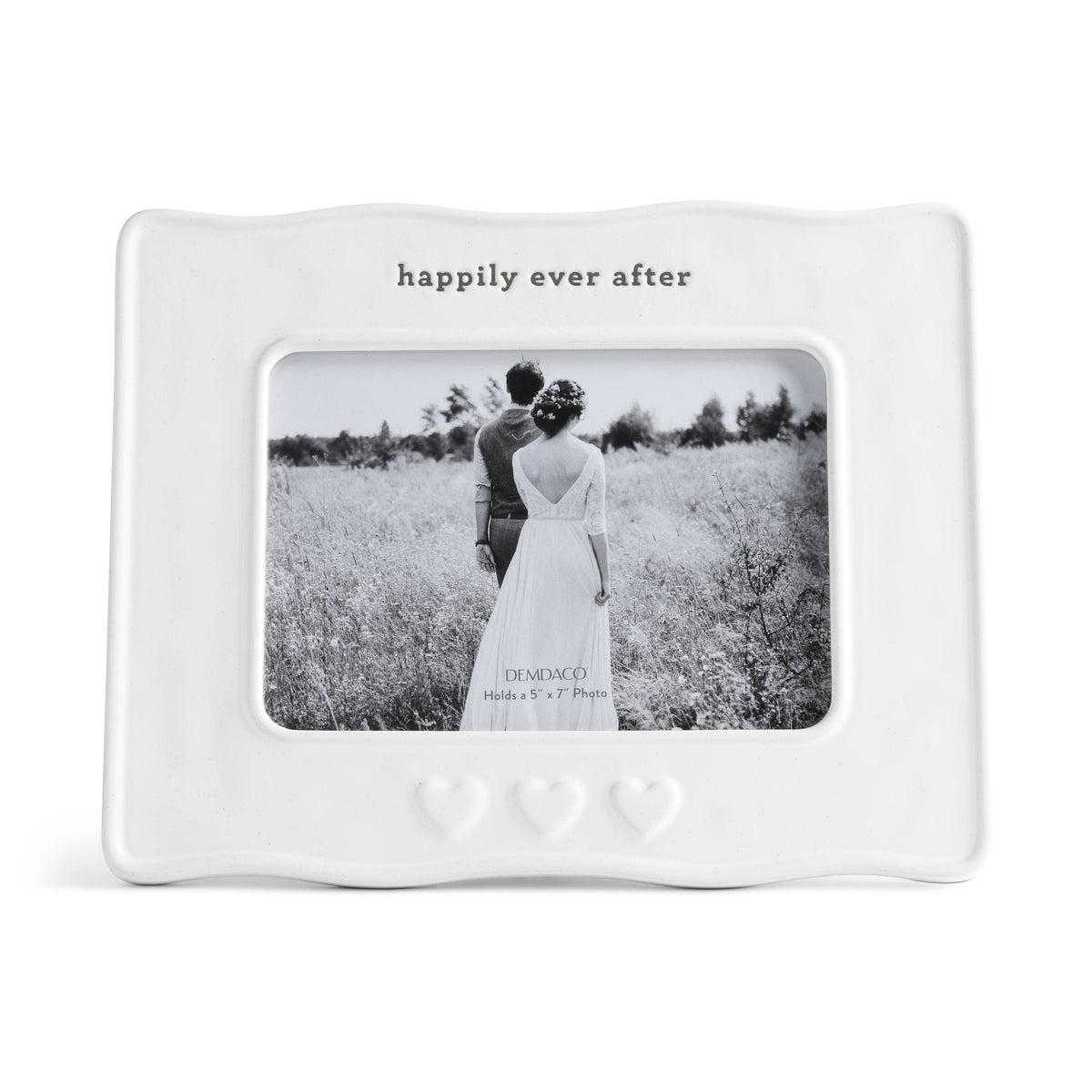 Happily Ever After Ceramic 5x7in Frame
