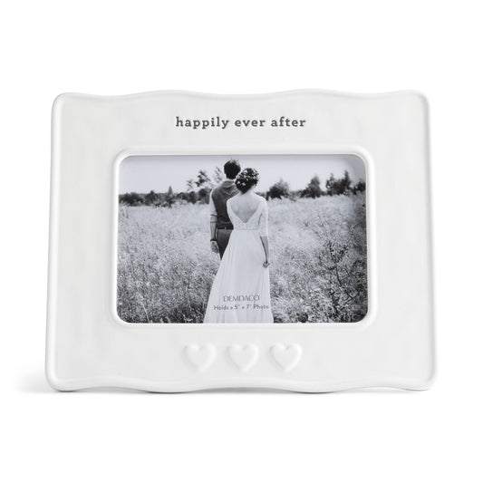 Happily Ever After Ceramic 5x7in Frame