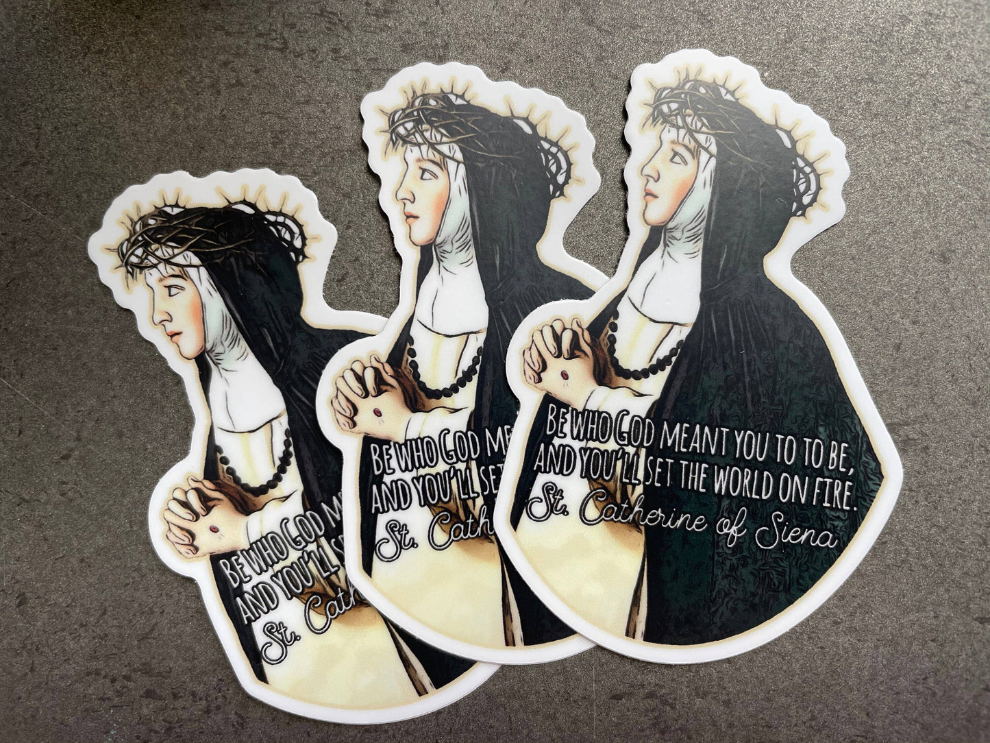 St. Catherine of Siena Catholic Sticker