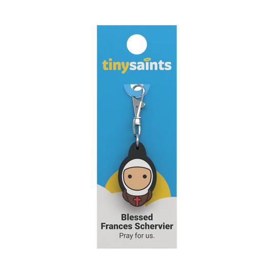 Tiny Saints Charm Br. Frances Schervier