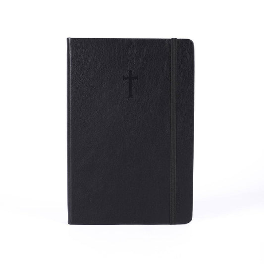 Hardcover Black Wineskin Journal (420 Pages)