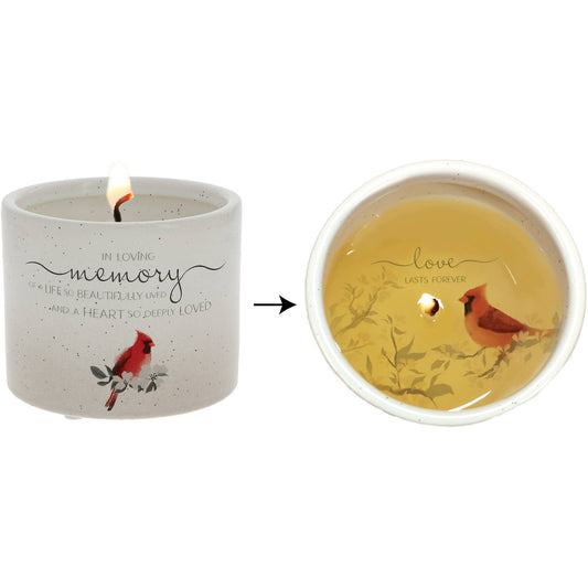 In Loving Memory - 8 oz - 100% Soy Wax Reveal Candle