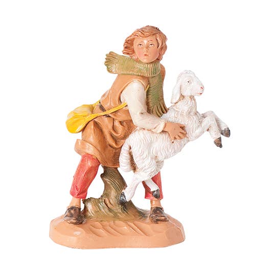 Fontanini 5" Scale Aaron, Shepherd Nativity Figure