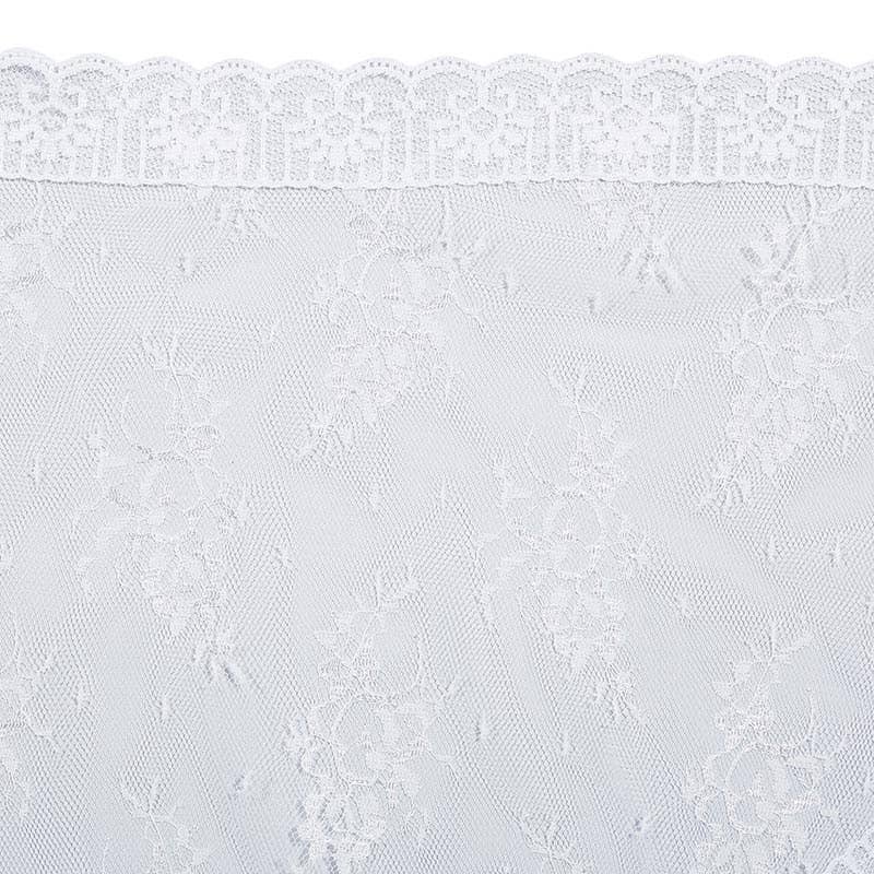 Wht Lace Infinity Chapel Veil