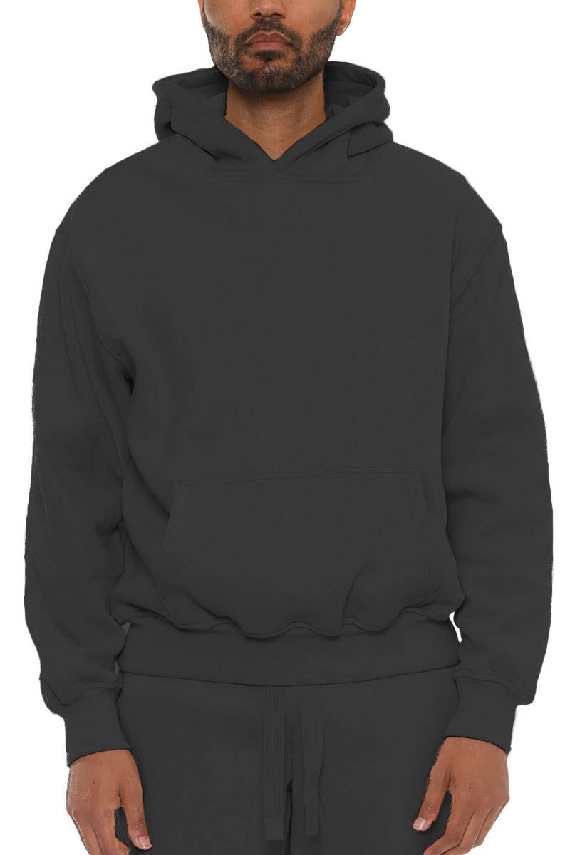Premium Cotton Blend Solid Hoodie Sweater