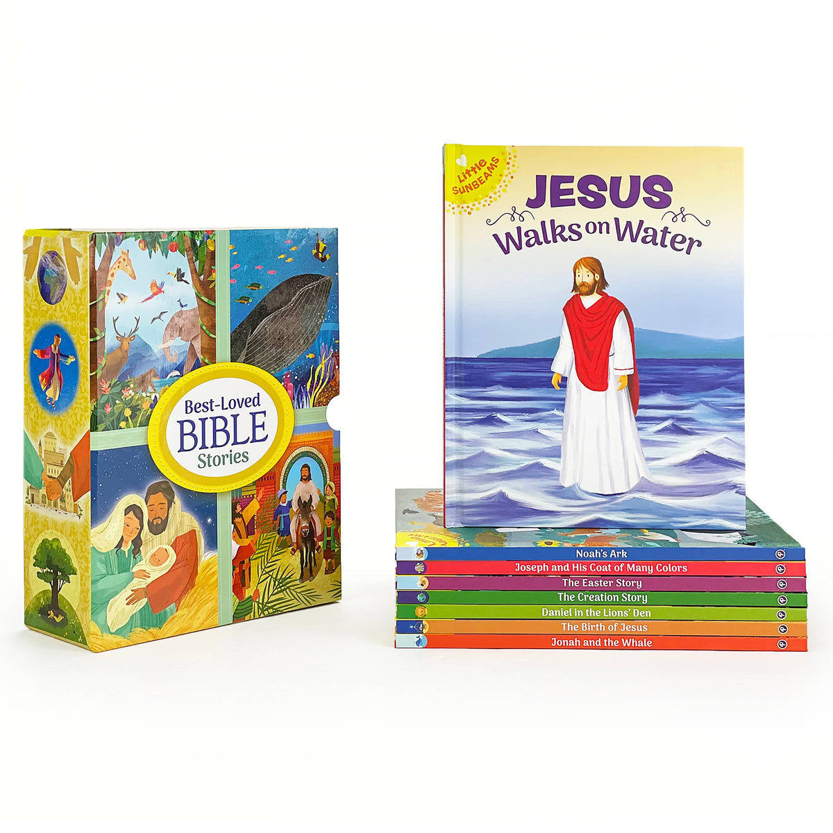 Best-Loved Bible Stories 8-Book Children's Library Set
