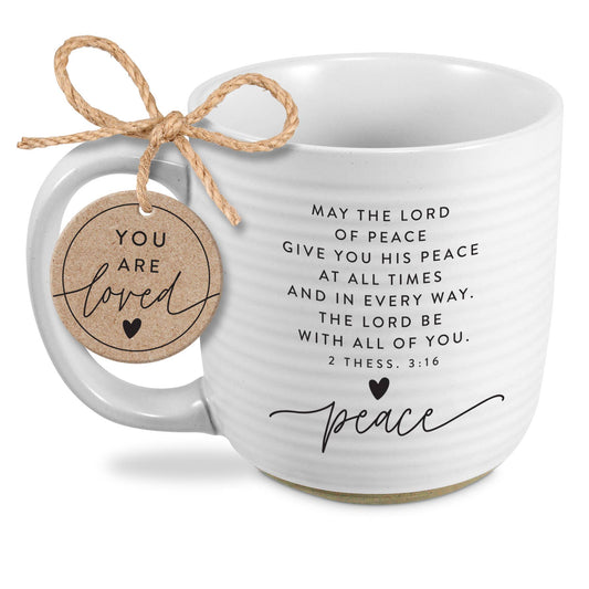 LCP Coffeemug May The Lord Of Peace Textured