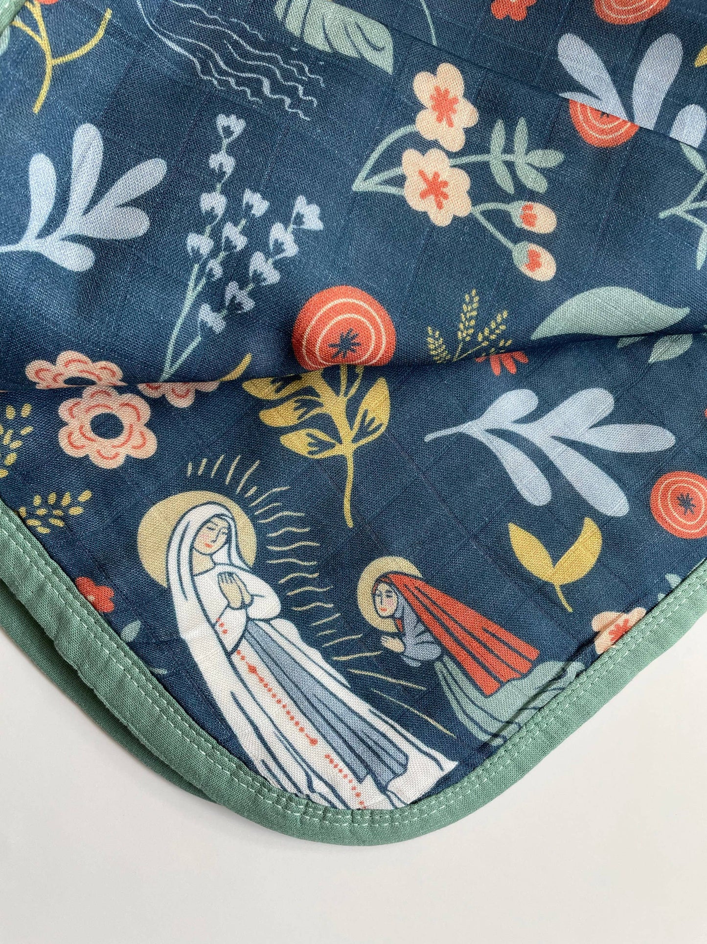 Our Lady of Lourdes & St. Bernadette Quilt