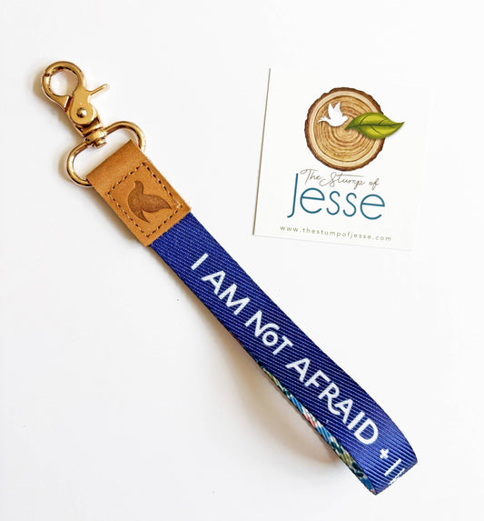 St. Joan of Arc wristlet keychain | Catholic gift | Catholic