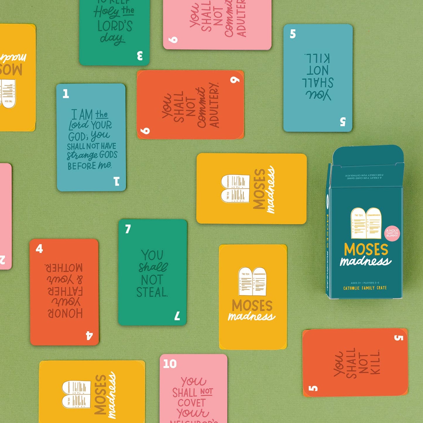 "Moses Madness" Card Game