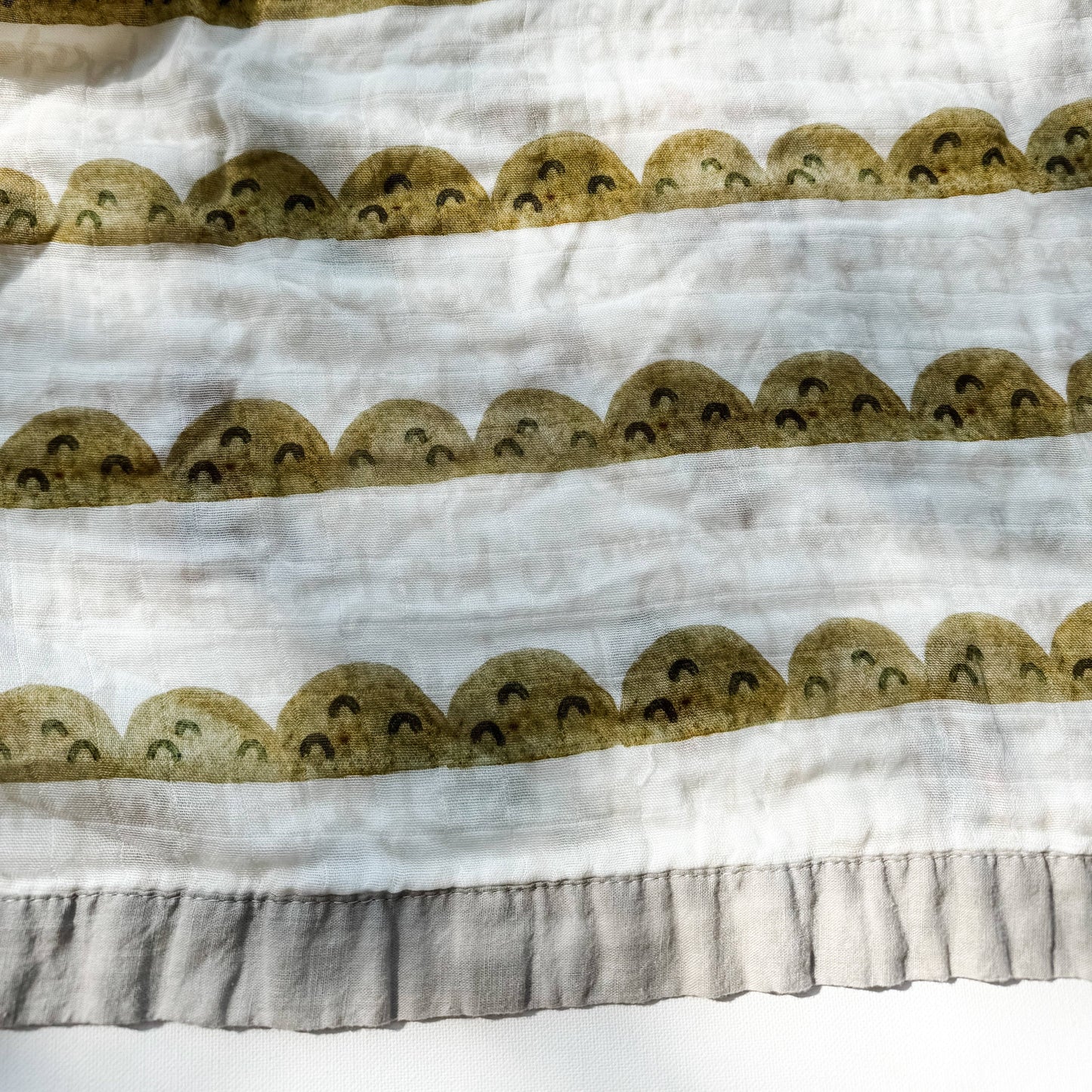 The Lord is my Shepherd Double Sided Muslin Blanket