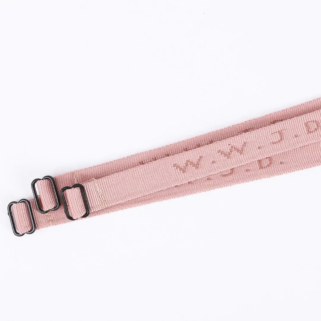 WWJD Bracelet Pink
