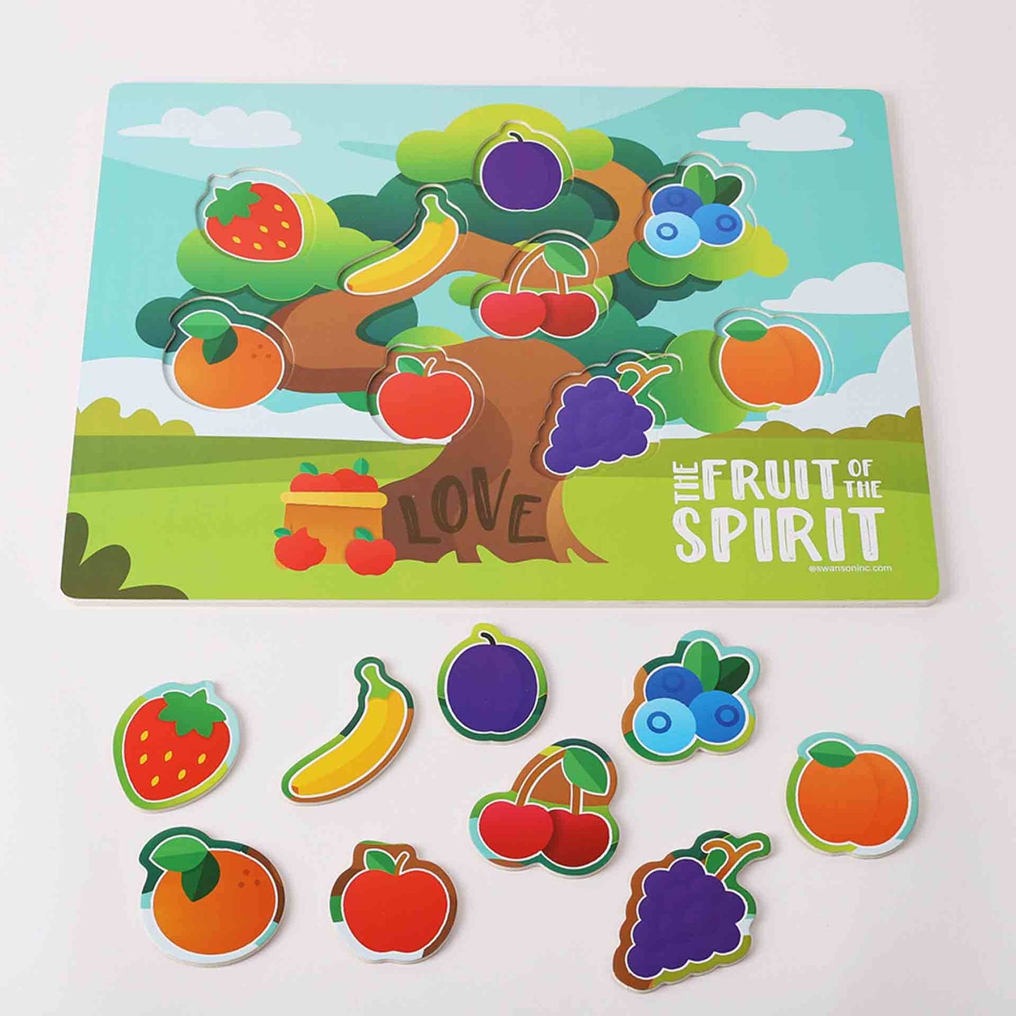 Fruit of the Spirit Wood Puzzle