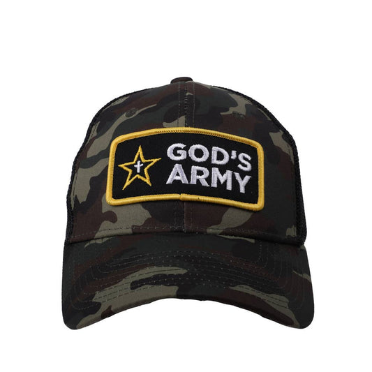 Hat - Camo - God's Army
