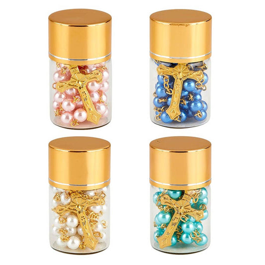 Pearls Of Faith Mini Rosaries In A Bottle