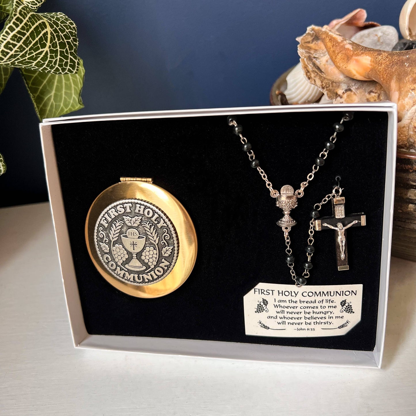 Communion Rosary Gift Set for Boy