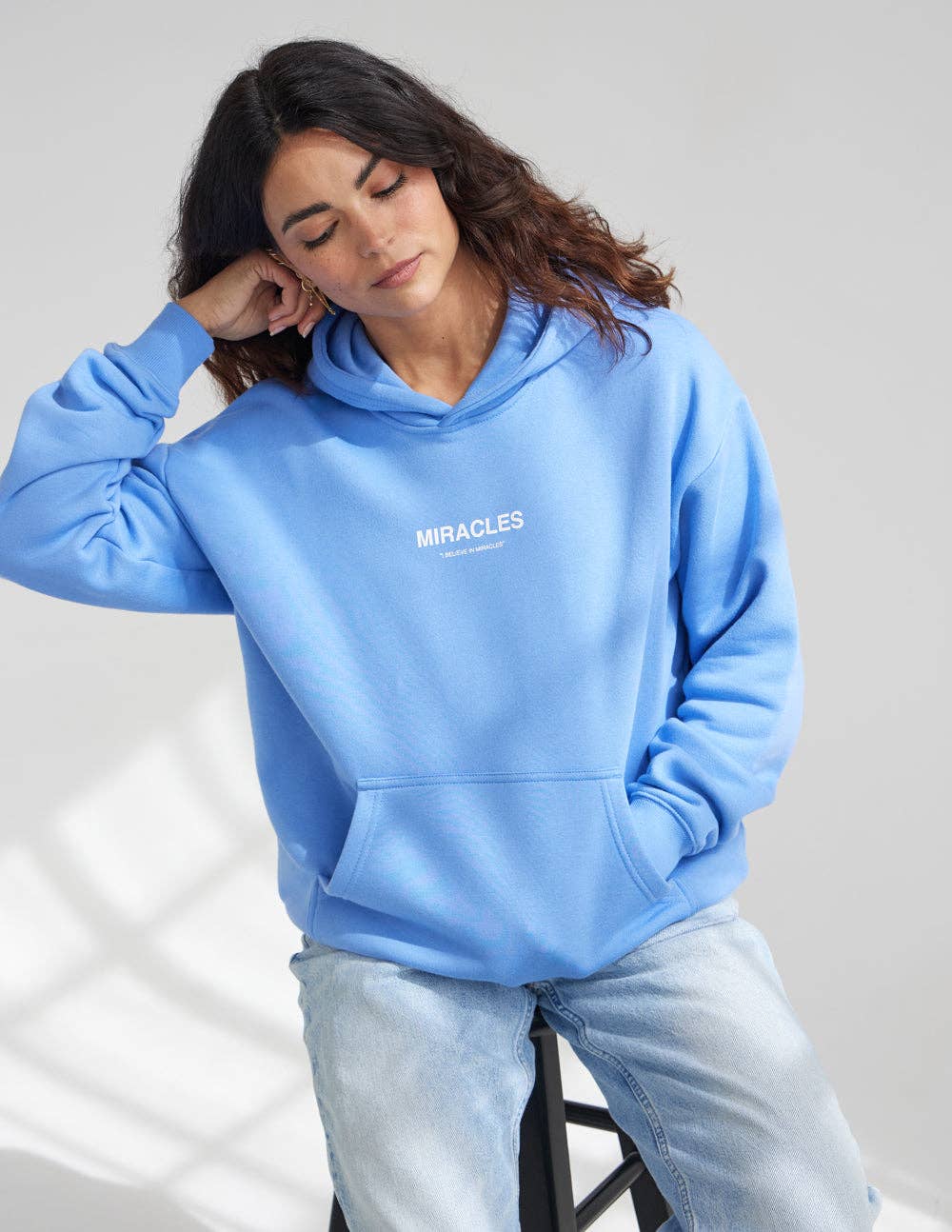 Miracles Blue Unisex Hoodie