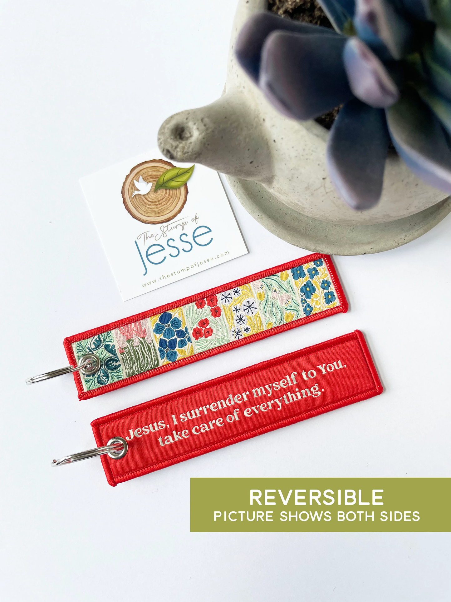 Saints Keychains & Bag Tags