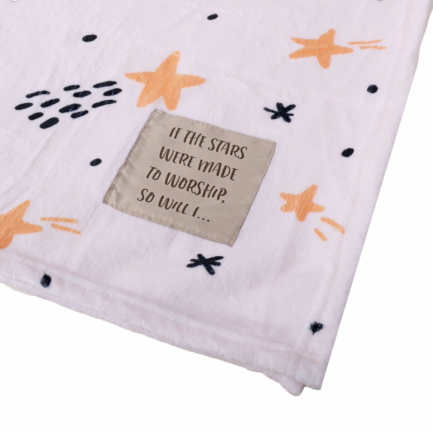 Kid's Throw Blanket - Patch If The Stars - 50X60