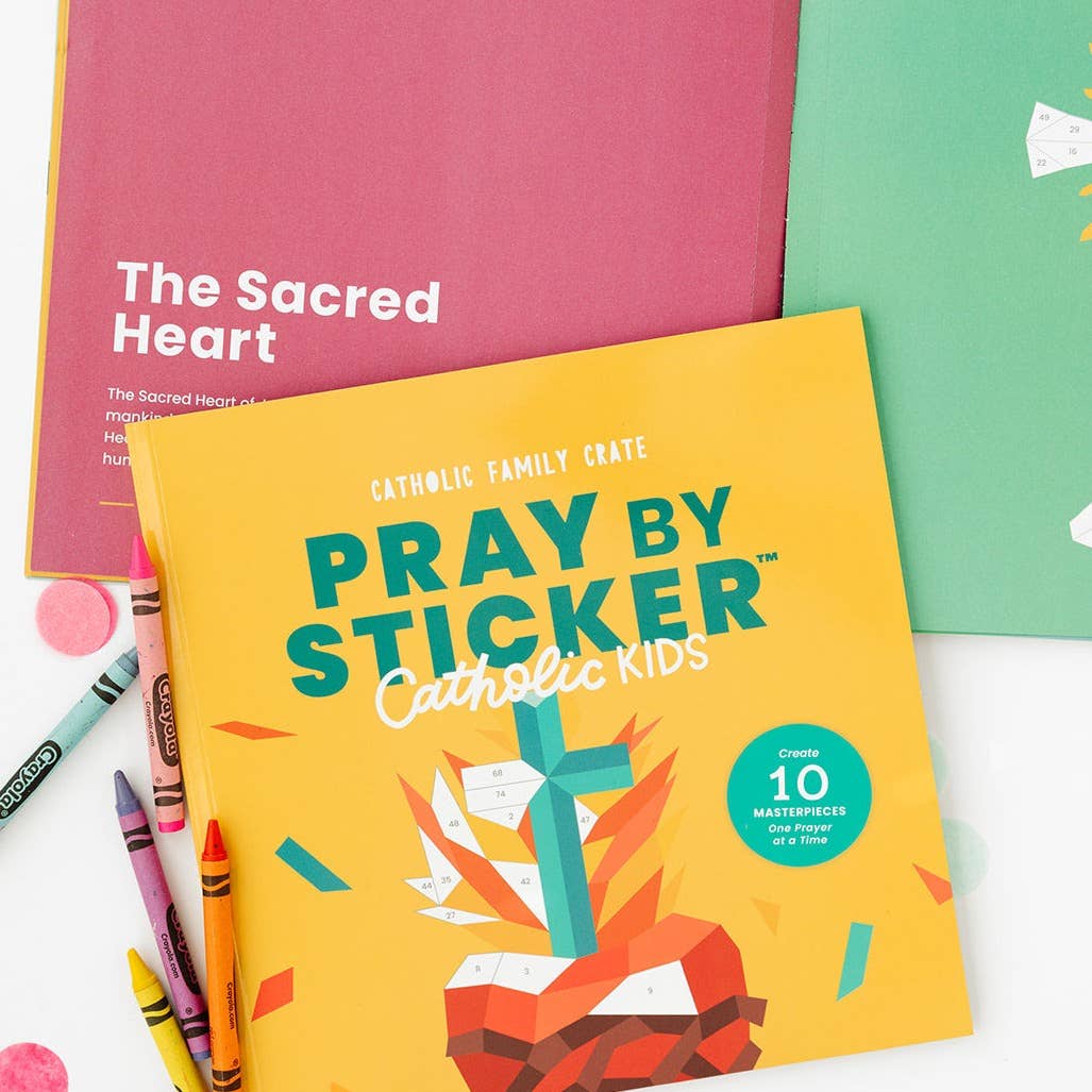 Pray by Sticker: Sticker-by-Number
