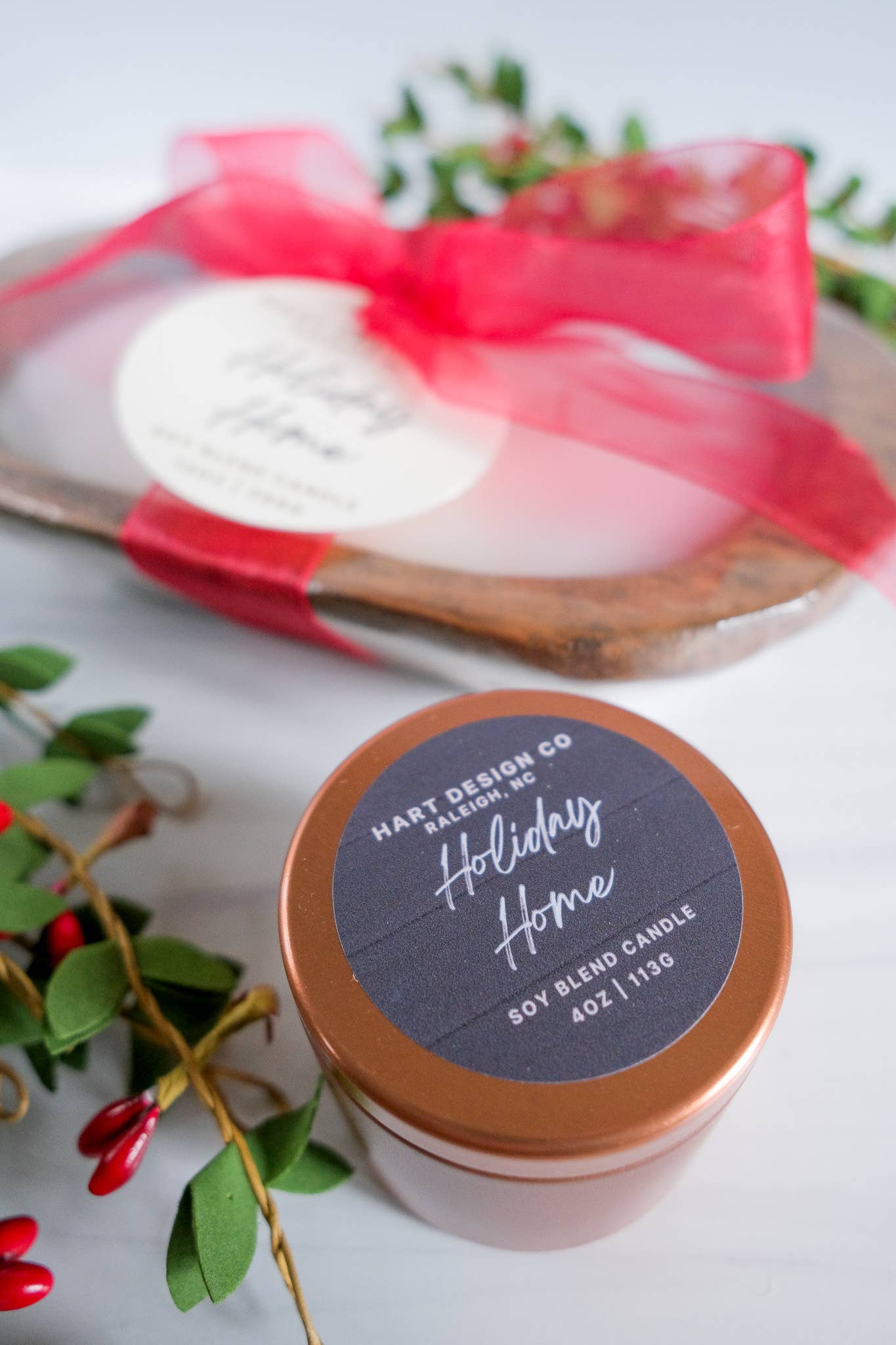 Holiday Home Candle | Bright Christmas Holiday Collection