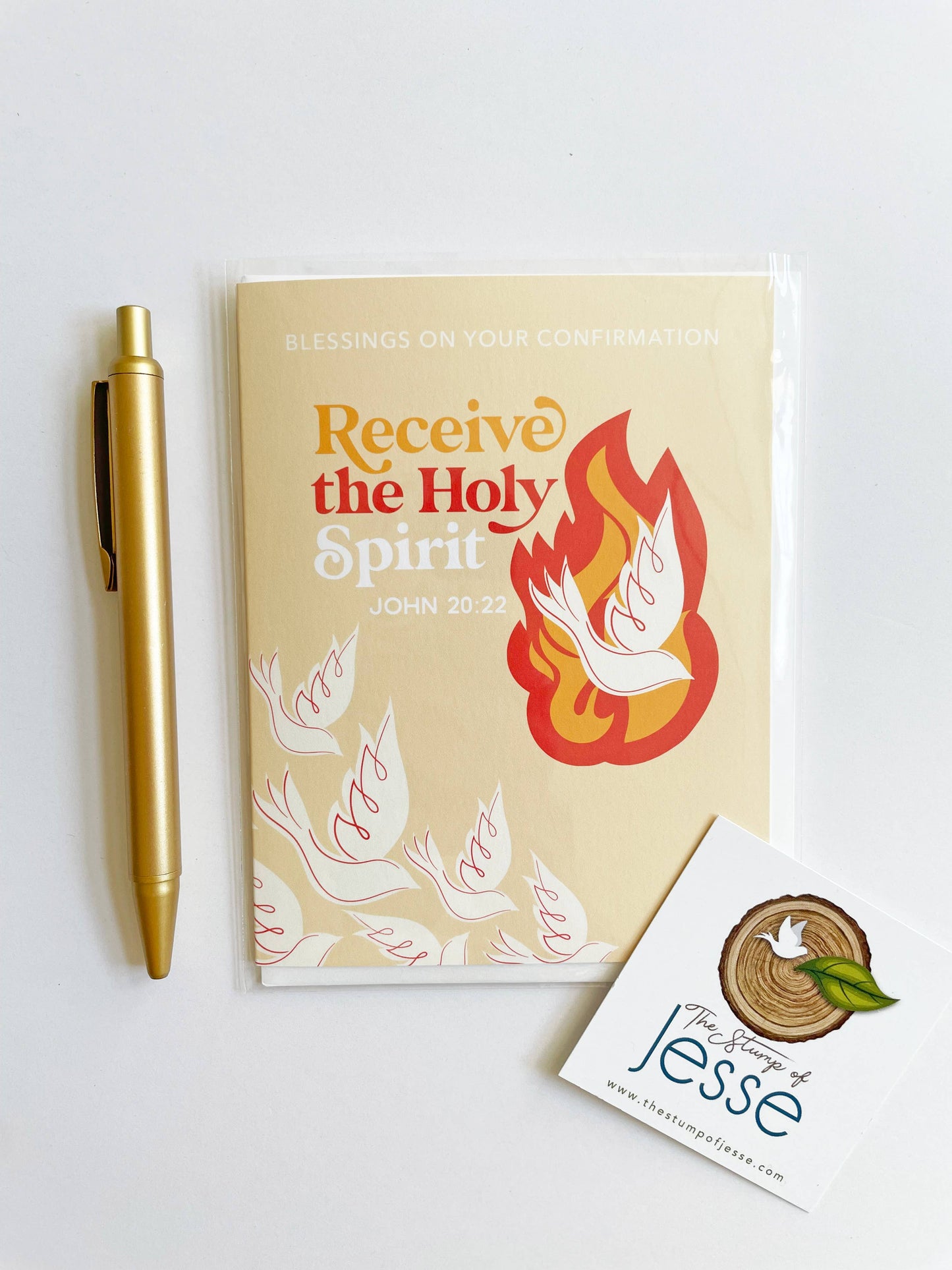 Receive the Holy Spirit Greeting Card