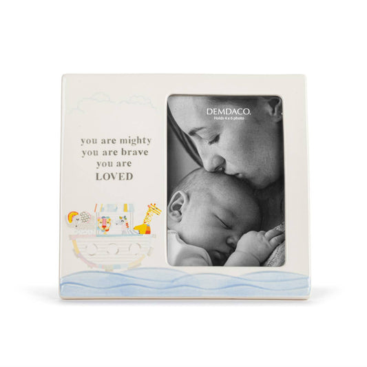 Noah's Ark Ceramic Frame - 8x7in