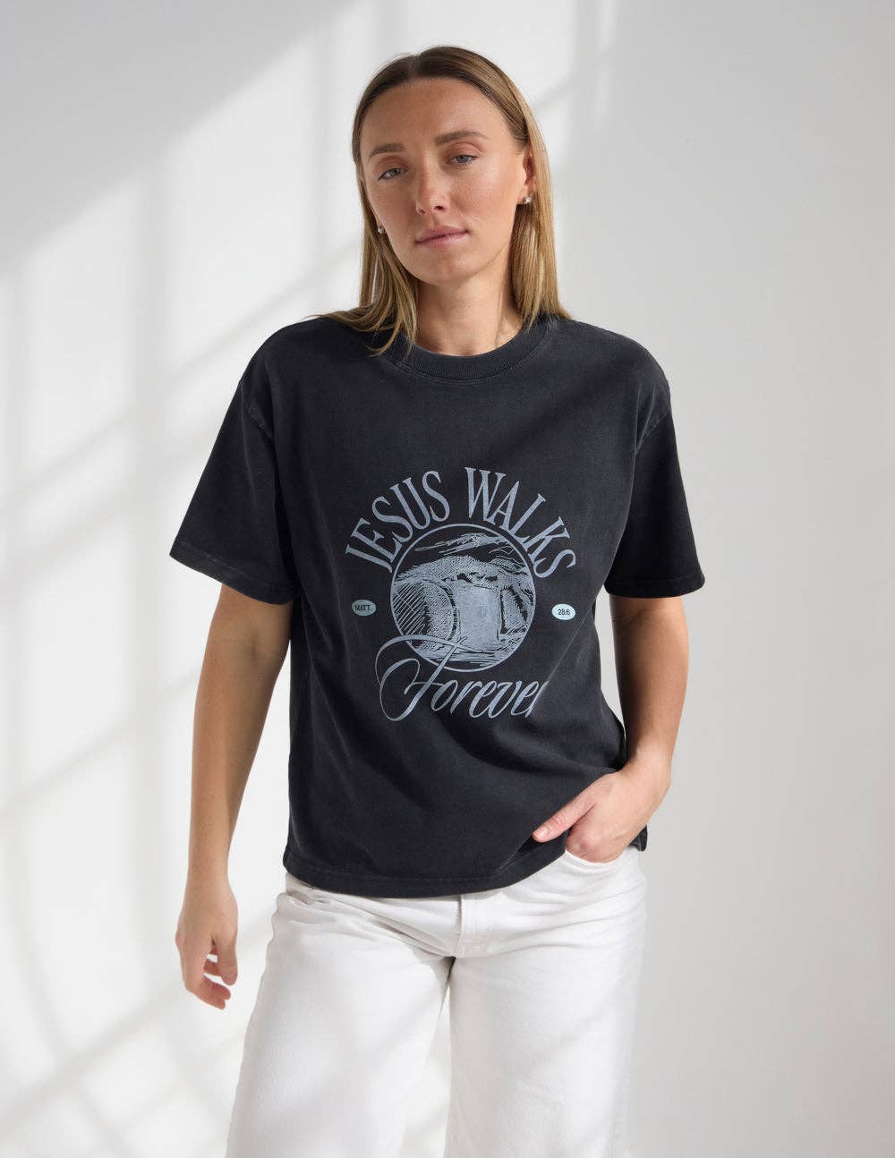 Jesus Walks Heavyweight Tee