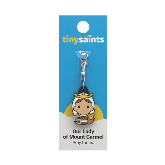 Tiny Saints Charm Our Lady of Mount Carmel