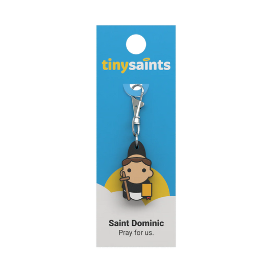 Tiny Saints Charm Saint Dominic