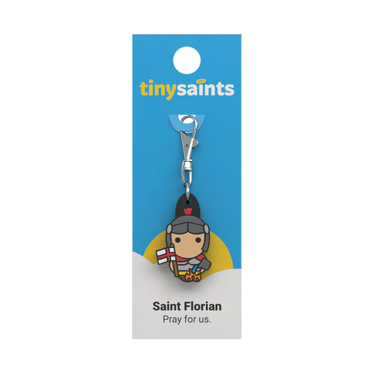 Tiny Saints Charm Saint Florian