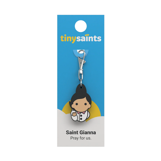 Tiny Saints Charm Saint Gianna