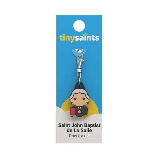 Tiny Saints Charm Saint John Baptist De La Salle