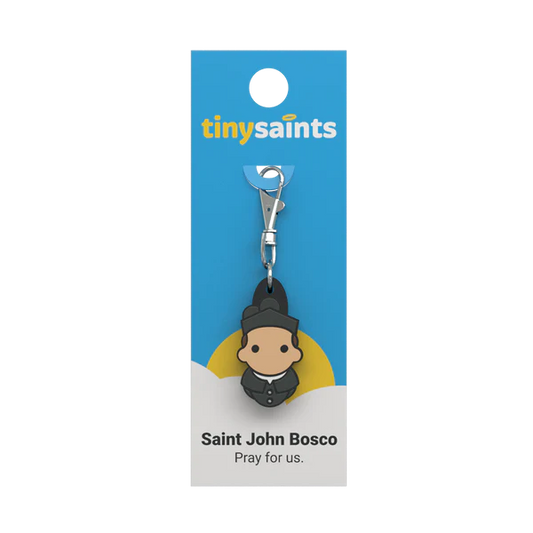 Tiny Saints Charm Saint John Bosco