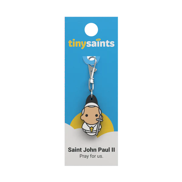 Tiny Saints Charm St John Paul II