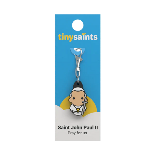Tiny Saints Charm St John Paul II