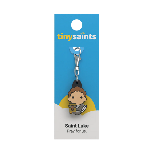 Tiny Saints Charm Saint Luke