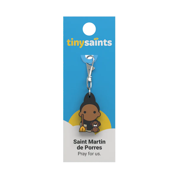 Tiny Saints Charm Saint Martin de Porres