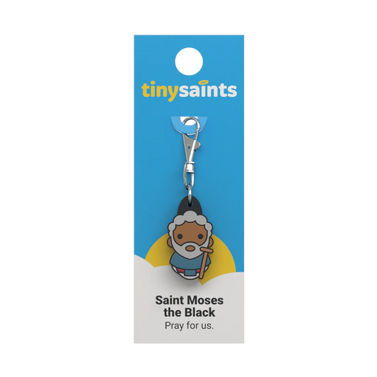 Tiny Saints Charm Saint Moses the Black