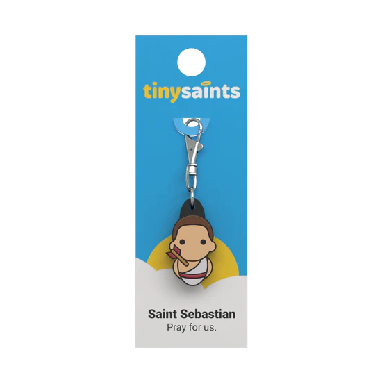 Tiny Saints Charm Saint Sebastian