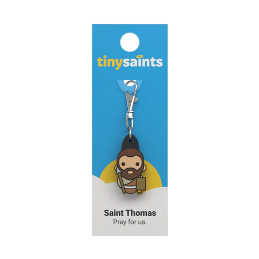 Tiny Saints Charm Saint Thomas