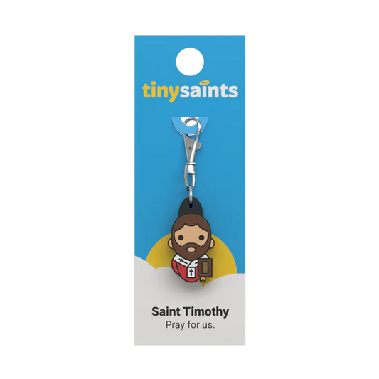 Tiny Saints Charm Saint Timothy