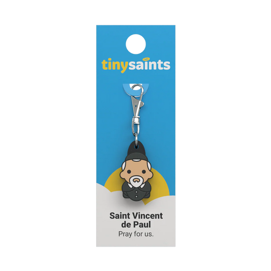 Tiny Saints Charm Saint Vincent de Paul