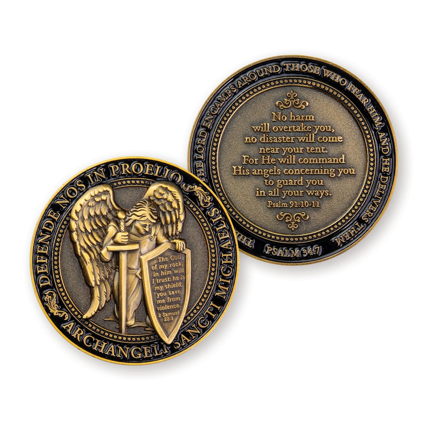 Saint Michael Protection Coin
