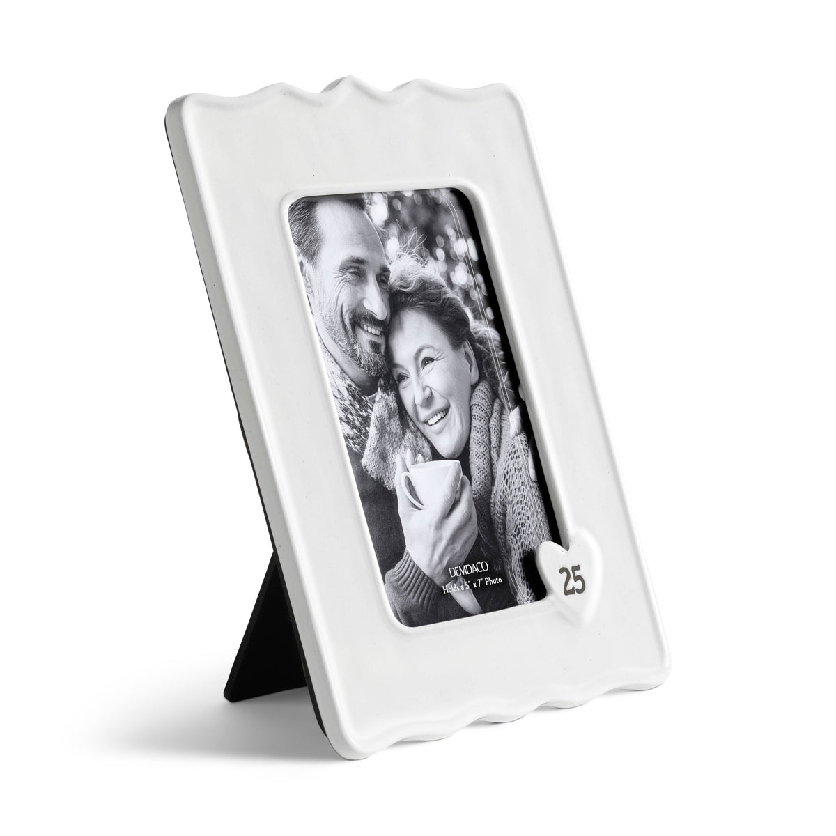 25 Year Anniversary Ceramic 5x7in Frame