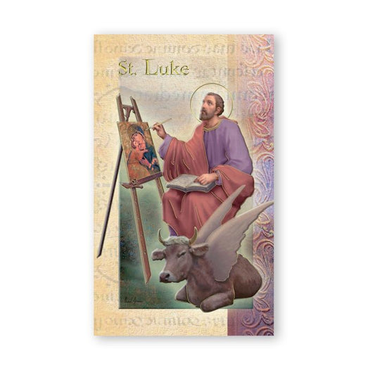 St. Luke Biography Card